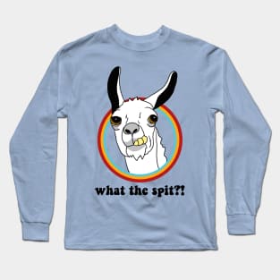 Llama What the Spit?! Long Sleeve T-Shirt